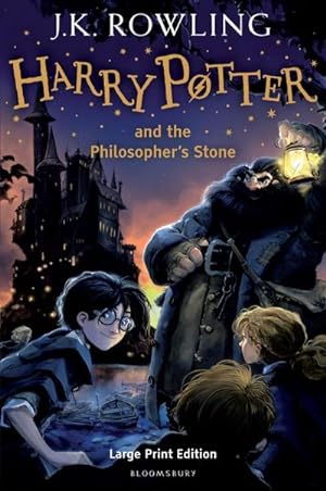 Bild des Verkufers fr Harry Potter and the Philosopher's Stone : Large Print Edition zum Verkauf von AHA-BUCH GmbH