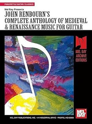 Immagine del venditore per Complete Anthology Of Medieval : And Renaissance Music for Guitar venduto da AHA-BUCH GmbH