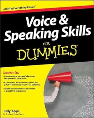 Bild des Verkufers fr Voice and Speaking Skills For Dummies zum Verkauf von AHA-BUCH GmbH