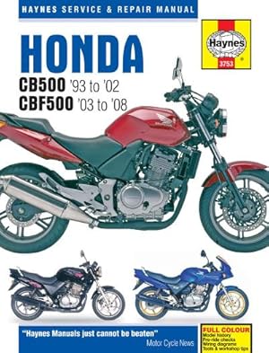 Seller image for Honda CB500 & CBF500 (93 - 08) for sale by AHA-BUCH GmbH