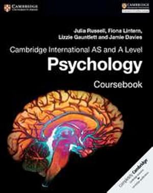 Immagine del venditore per Cambridge International AS and A Level Psychology Coursebook venduto da AHA-BUCH GmbH