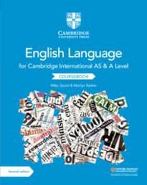 Bild des Verkufers fr Cambridge International AS and A Level English Language Coursebook zum Verkauf von AHA-BUCH GmbH