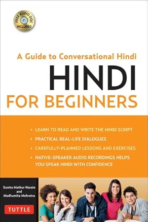 Bild des Verkufers fr Hindi for Beginners : A Guide to Conversational Hindi (Audio Included) zum Verkauf von AHA-BUCH GmbH