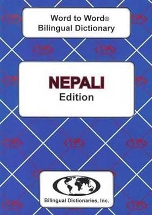 Bild des Verkufers fr English-Nepali & Nepali-English Word-to-Word Dictionary zum Verkauf von AHA-BUCH GmbH