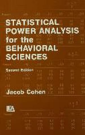 Bild des Verkufers fr Statistical Power Analysis for the Behavioral Sciences zum Verkauf von AHA-BUCH GmbH