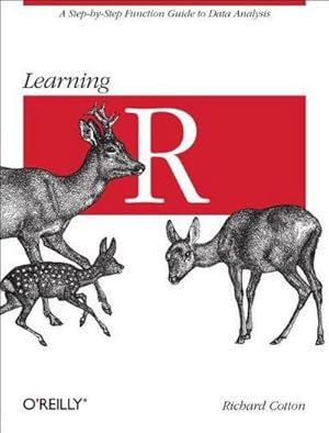 Imagen del vendedor de Learning R : A Step-By-Step Function Guide to Data Analysis a la venta por AHA-BUCH GmbH
