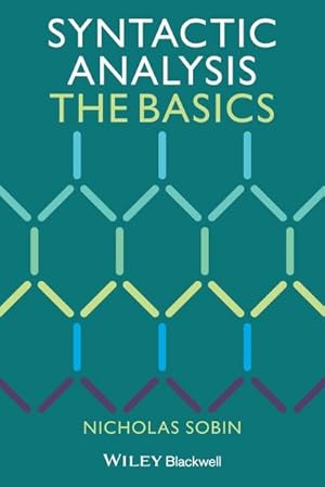 Image du vendeur pour Syntactic Analysis : The Basics mis en vente par AHA-BUCH GmbH