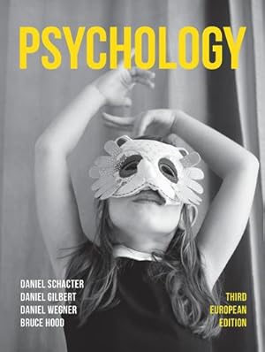 Seller image for Psychology : Third European Edition for sale by AHA-BUCH GmbH