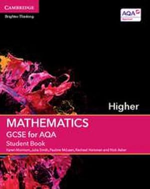 Bild des Verkufers fr GCSE Mathematics for AQA Higher Student Book zum Verkauf von AHA-BUCH GmbH