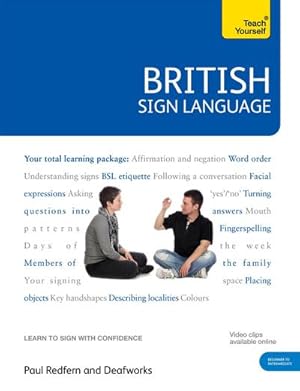 Imagen del vendedor de British Sign Language: Teach Yourself : Book a la venta por AHA-BUCH GmbH
