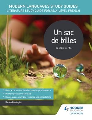 Bild des Verkufers fr Modern Languages Study Guides: Un sac de billes : Literature Study Guide for AS/A-level French zum Verkauf von AHA-BUCH GmbH