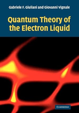 Seller image for Quantum Theory of the Electron Liquid for sale by AHA-BUCH GmbH