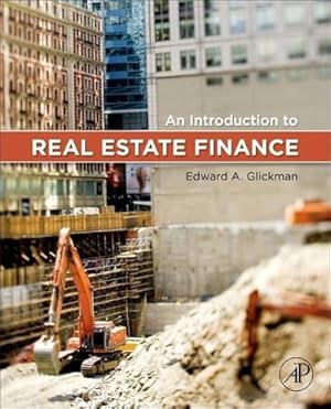 Imagen del vendedor de An Introduction to Real Estate Finance a la venta por AHA-BUCH GmbH