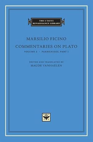 Image du vendeur pour Commentaries on Plato: Volume 2 Parmenides mis en vente par AHA-BUCH GmbH