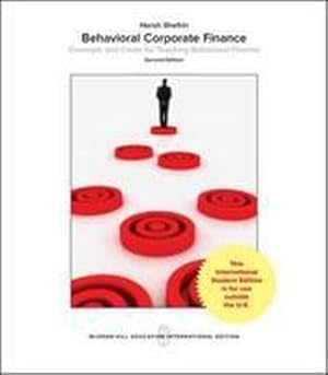 Immagine del venditore per Behavioral Corporate Finance venduto da AHA-BUCH GmbH