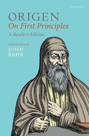 Bild des Verkufers fr Origen : On First Principles, Reader's Edition zum Verkauf von AHA-BUCH GmbH
