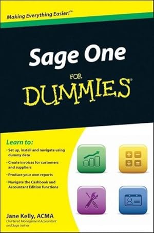 Imagen del vendedor de Sage One For Dummies a la venta por AHA-BUCH GmbH