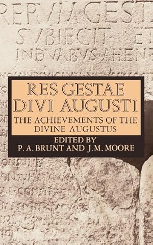 Immagine del venditore per Res Gestae Divi Augusti The Achievements of the Divine Augustus venduto da AHA-BUCH GmbH