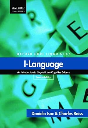 Immagine del venditore per I-Language : An Introduction to Linguistics as Cognitive Science venduto da AHA-BUCH GmbH