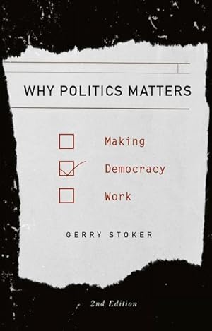 Seller image for Why Politics Matters for sale by AHA-BUCH GmbH
