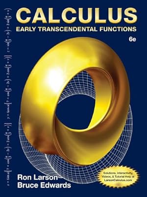 Bild des Verkufers fr Calculus : Early Transcendental Functions zum Verkauf von AHA-BUCH GmbH