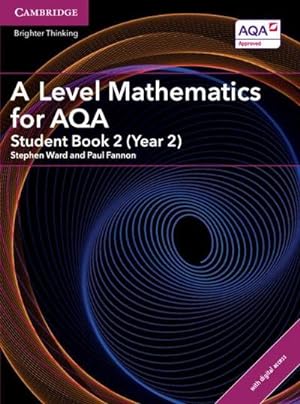 Immagine del venditore per A Level Mathematics for Aqa Student Book 2 (Year 2) with Digital Access (2 Years) venduto da AHA-BUCH GmbH