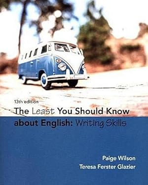 Seller image for The Least You Should Know About English : Writing Skills for sale by AHA-BUCH GmbH