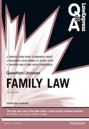 Imagen del vendedor de Law Express Question and Answer: Family Law a la venta por AHA-BUCH GmbH