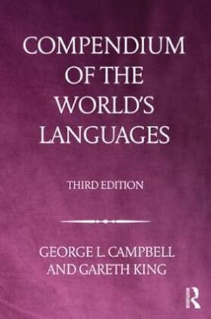Immagine del venditore per Compendium of the World's Languages venduto da AHA-BUCH GmbH