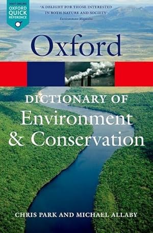 Imagen del vendedor de A Dictionary of Environment and Conservation a la venta por AHA-BUCH GmbH