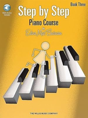 Bild des Verkufers fr Step by Step Piano Course - Book 3 with CD zum Verkauf von AHA-BUCH GmbH