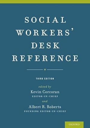 Immagine del venditore per Social Workers' Desk Reference venduto da AHA-BUCH GmbH