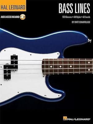 Bild des Verkufers fr Bass Lines : Hal Leonard Bass Method 500 Grooves - All Styles - All Levels zum Verkauf von AHA-BUCH GmbH