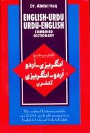 Bild des Verkufers fr English-Urdu and Urdu-English Combined Dictionary zum Verkauf von AHA-BUCH GmbH