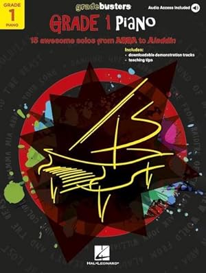 Bild des Verkufers fr Gradebusters Grade 1 Piano : 15 awesome solos from ABBA to Aladdin zum Verkauf von AHA-BUCH GmbH