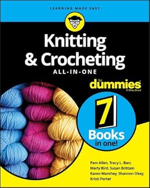 Bild des Verkufers fr Knitting & Crocheting All-in-One For Dummies zum Verkauf von AHA-BUCH GmbH