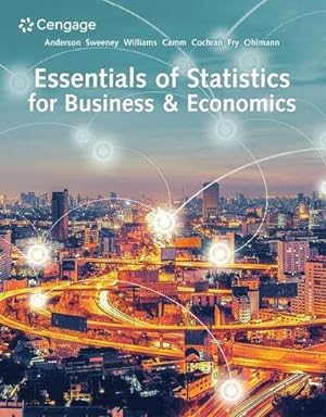 Bild des Verkufers fr Essentials of Statistics for Business & Economics zum Verkauf von AHA-BUCH GmbH
