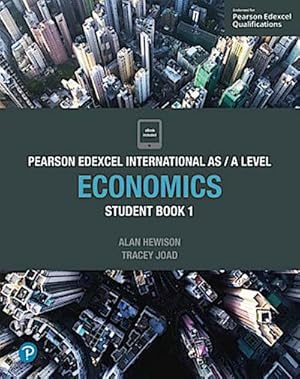 Bild des Verkufers fr Pearson Edexcel International AS Level Economics Student Book zum Verkauf von AHA-BUCH GmbH