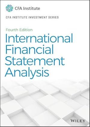 Bild des Verkufers fr International Financial Statement Analysis zum Verkauf von AHA-BUCH GmbH