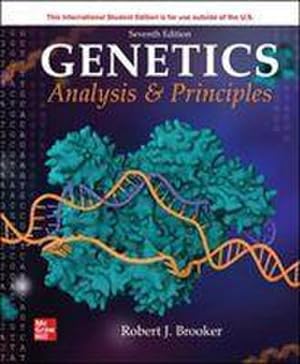 Bild des Verkufers fr ISE Genetics: Analysis and Principles zum Verkauf von AHA-BUCH GmbH