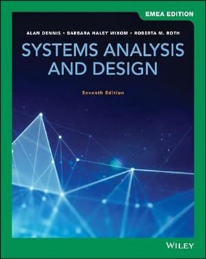 Seller image for Systems Analysis and Design, EMEA Edition for sale by AHA-BUCH GmbH