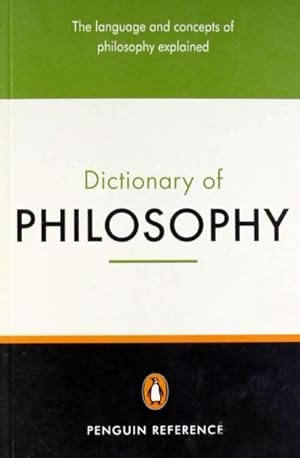 Bild des Verkufers fr The Penguin Dictionary of Philosophy zum Verkauf von AHA-BUCH GmbH