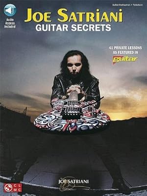 Bild des Verkufers fr Joe Satriani - Guitar Secrets zum Verkauf von AHA-BUCH GmbH