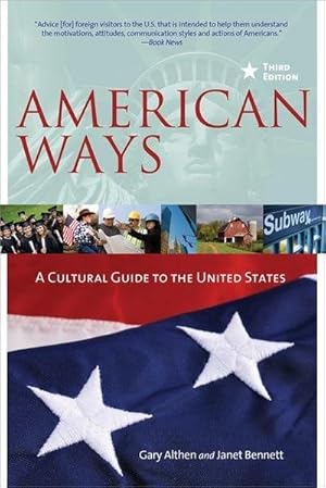 Bild des Verkufers fr American Ways : A Cultural Guide to the United States of America zum Verkauf von AHA-BUCH GmbH