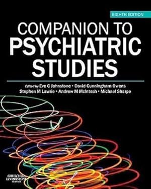 Seller image for Companion to Psychiatric Studies for sale by AHA-BUCH GmbH