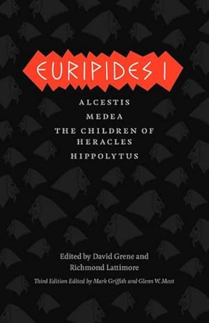 Bild des Verkufers fr Euripides I : Alcestis, Medea, The Children of Heracles, Hippolytus zum Verkauf von AHA-BUCH GmbH