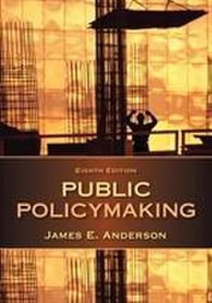 Seller image for Public Policymaking for sale by AHA-BUCH GmbH