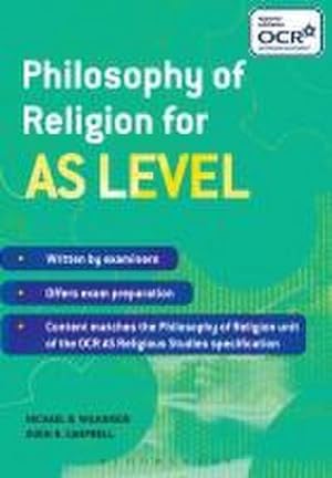Bild des Verkufers fr Philosophy of Religion for AS Level zum Verkauf von AHA-BUCH GmbH