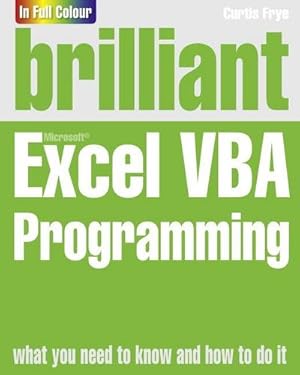 Imagen del vendedor de Brilliant Excel VBA Programming a la venta por AHA-BUCH GmbH