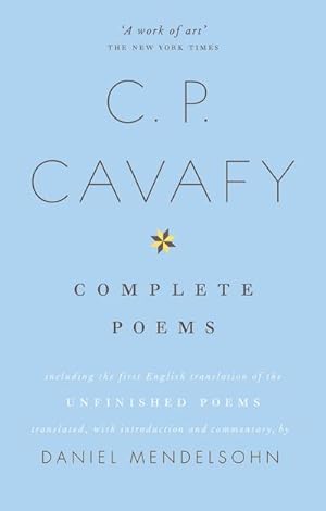 Bild des Verkufers fr The Complete Poems of C.P. Cavafy zum Verkauf von AHA-BUCH GmbH